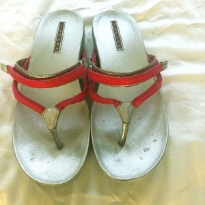 Prada Peony Pink Nevada Ribbon Sandals